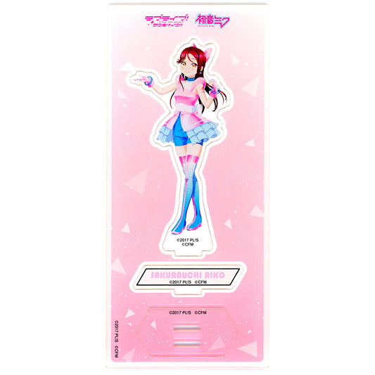 Riko Sakurauchi Acrylic Stand Love Live! Sunshine!! x Hatsune Miku [USED]