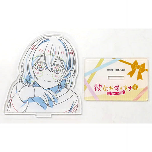 Rent-A-Girlfriend Exhibition DIALOGUE Mami Nanami Original Art Acrylic Stand Hand on Chin Acrylic Stands [USED]