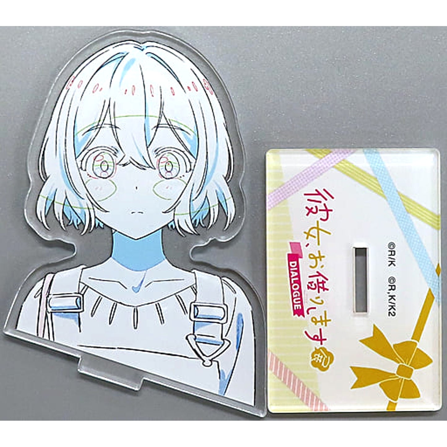 Rent-A-Girlfriend Exhibition DIALOGUE Original Art Acrylic Stand Collection Mami Nanami neutral face Acrylic Stands [USED]