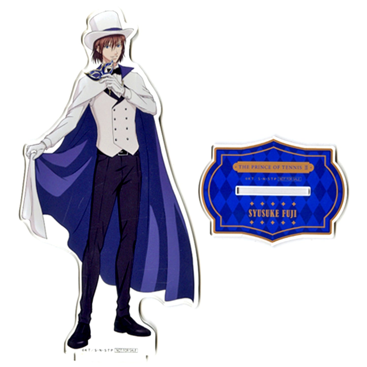 Syusuke Fuji The New Prince of Tennis BIG Acrylic Stand POP UP STORE THE PRINCE OF MAGIC in SHIBUYA Venue Limited Purchase Lottery A Prize [USED]