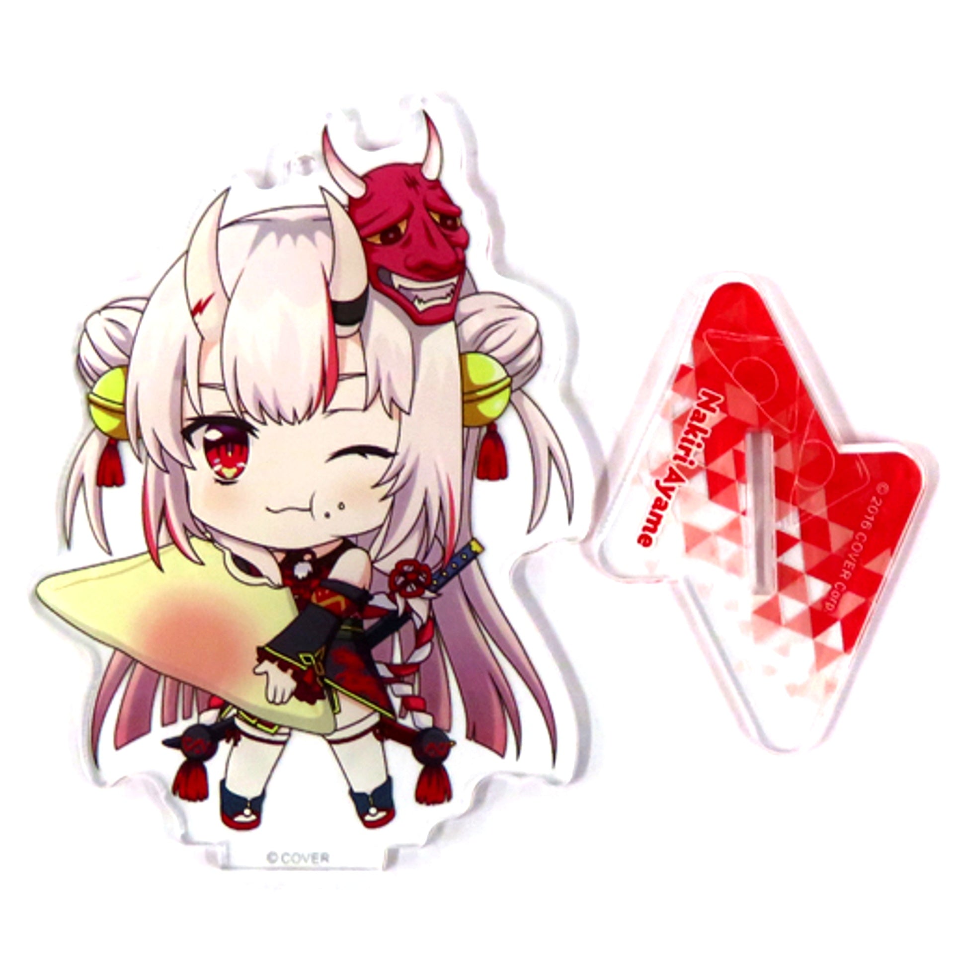 Nakiri Ayame Hololive Local Kyoto Yatsuhashi Acrylic Stand Keychain Kyoto Limited [USED]