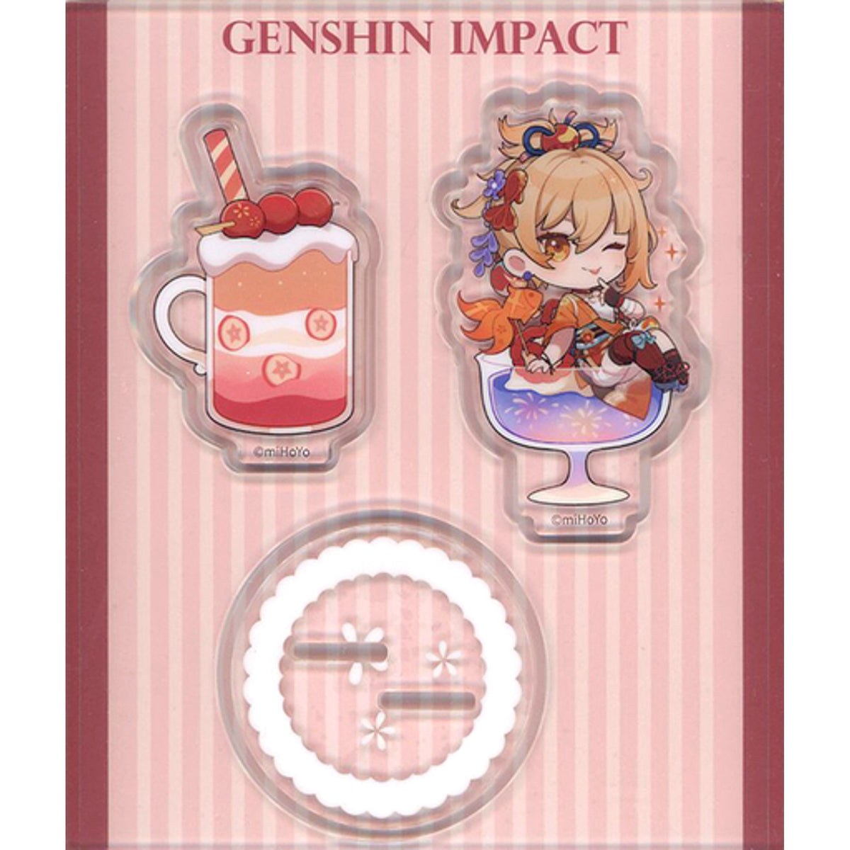 Yoimiya Deformed Acrylic Stand Genshin Impact China Collaboration Cafe [USED]