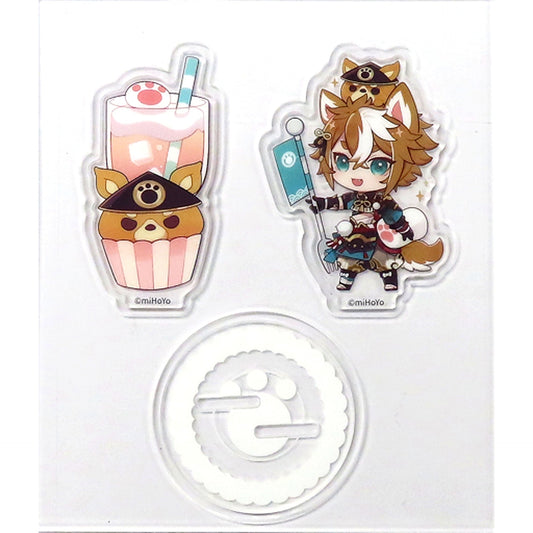 Gorou Deformed Acrylic Stand Genshin Impact China Collaboration Cafe [USED]