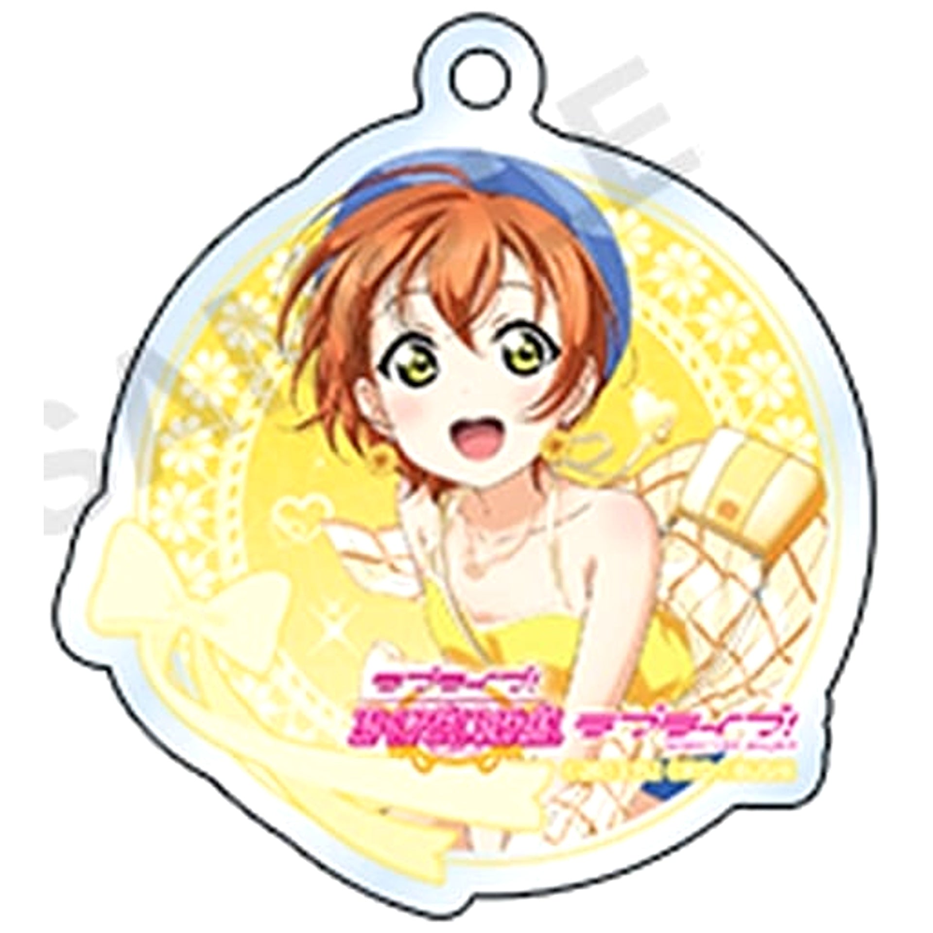 Love Live! School Idol Festival Rin Hoshizora Trading Acrylic Keychains M's World Travel Ver. Keychains [USED]
