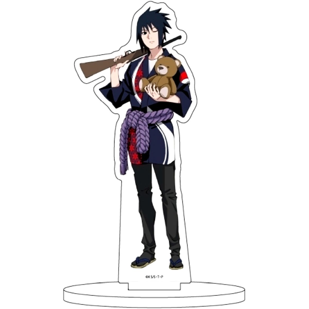 Sasuke Uchiha Naruto Acrylic Figure 26 Festival Ver. Illustration [USED]