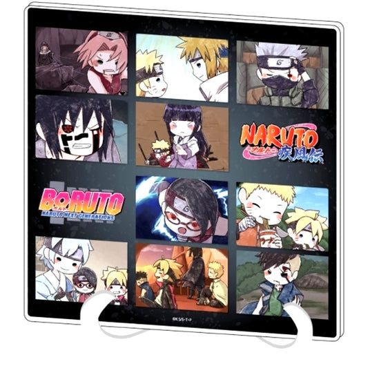 Naruto Graph Art Design 01 Scene Shot Design Acrylic Art Board [USED]