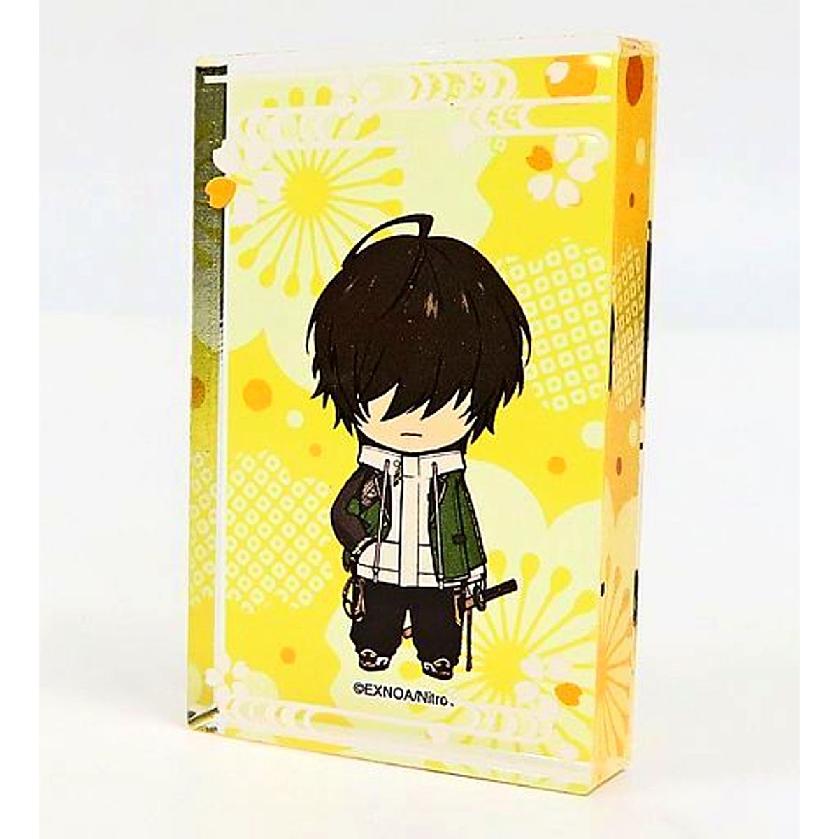 Kuwana Gou No.82 Touken Ranbu ONLINE Potedan! Acrylic Block [USED]