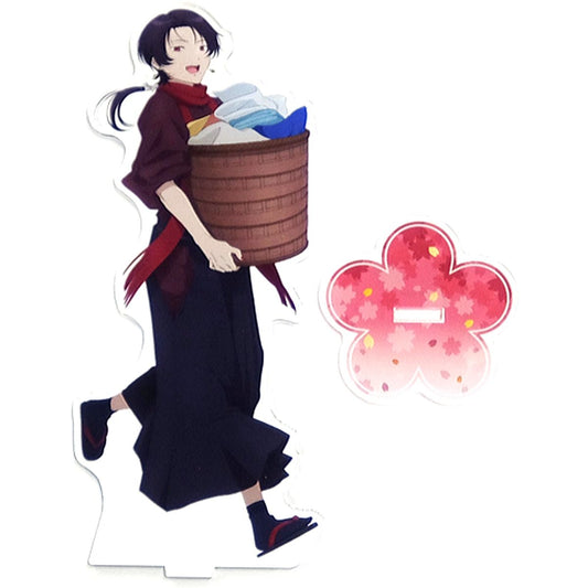 Kashuu Kiyomitsu Toku: Touken Ranbu Hanamaru Setsugetsuka x Tsuruha Drug Autumn Hanamaru Life Campaign Big Acrylic Stand [USED]