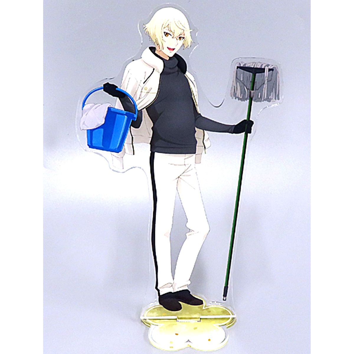 Higekiri Toku: Touken Ranbu Hanamaru Setsugetsuka BIG Acrylic Stand Tsuruha Drug Autumn Hanamaru Life Campaign [USED]