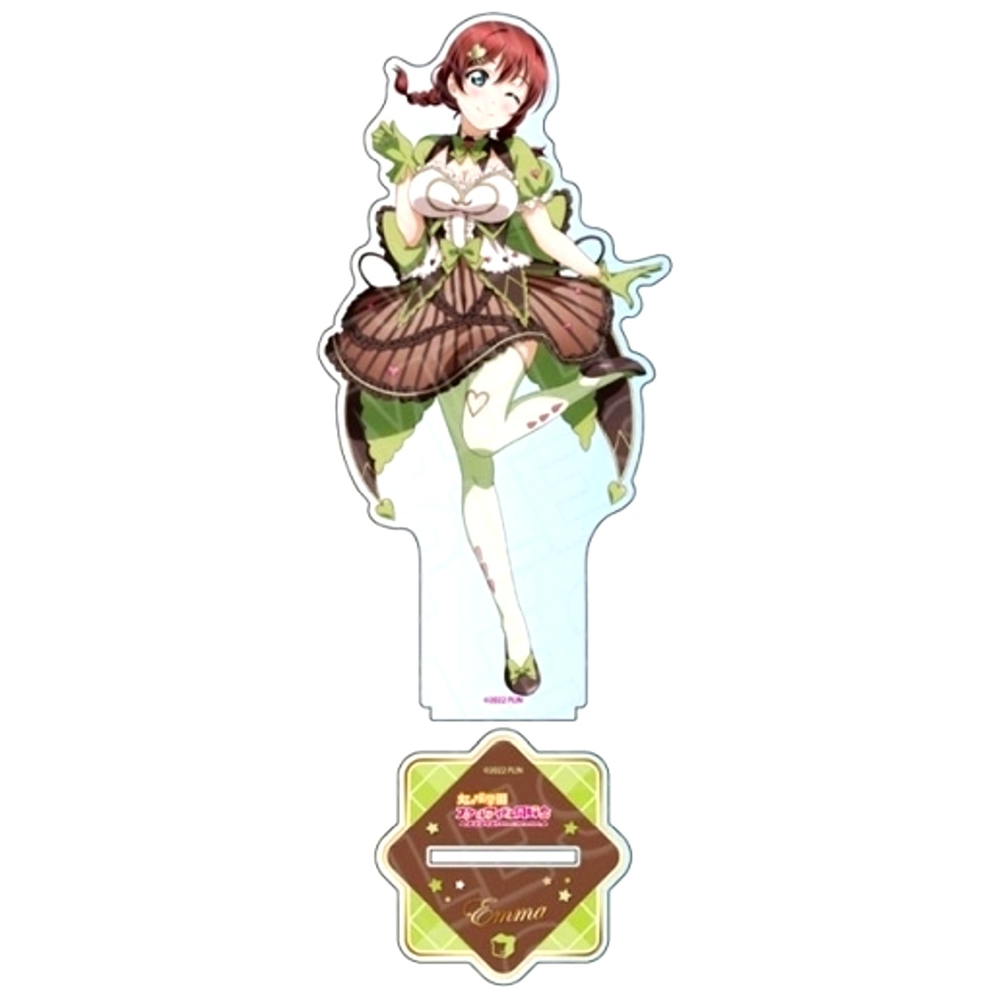 Emma Verde TOKIMEKI A La Mode! Ver. Large Acrylic Stand Love Live! Nijigasaki High School Idol Club [USED]