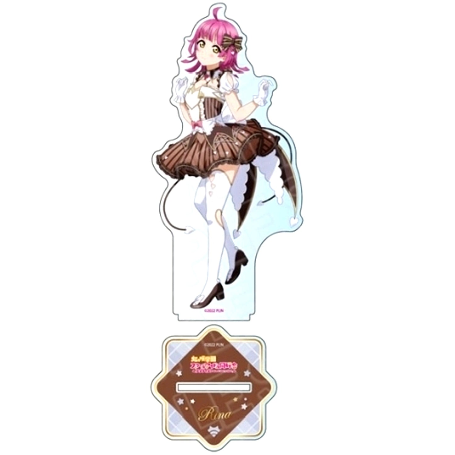 Rina Tennoji TOKIMEKI A La Mode! Ver. Large Acrylic Stand Love Live! Nijigasaki High School Idol Club [USED]