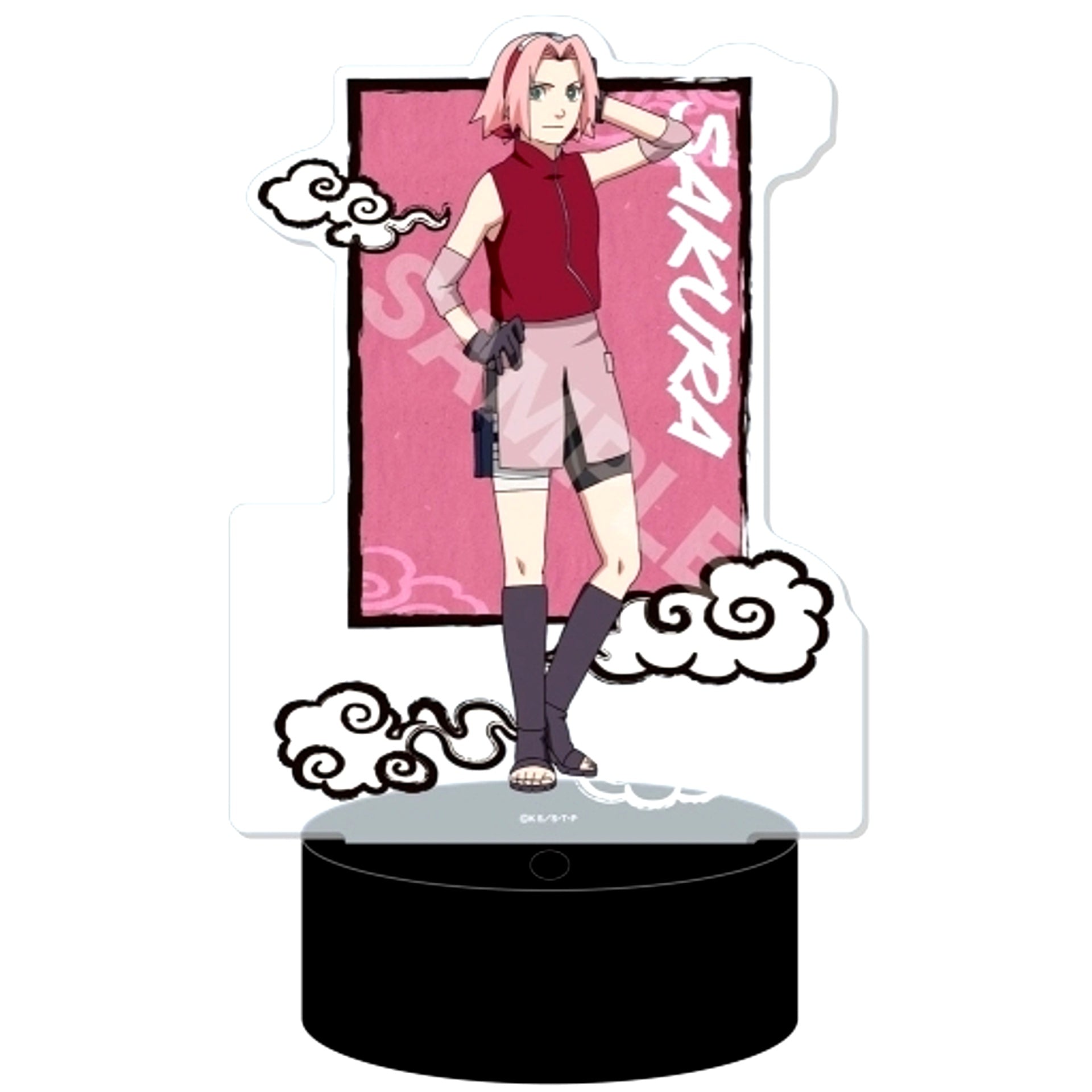 Sakura Haruno 03. LED Big Acrylic Stand Naruto Shippuden [USED]