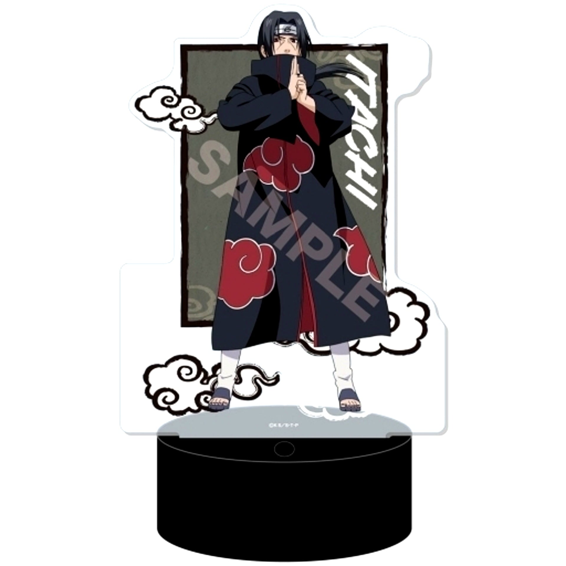 Itachi Uchiha 05. LED BIG Acrylic Stand Naruto Shippuden [USED]