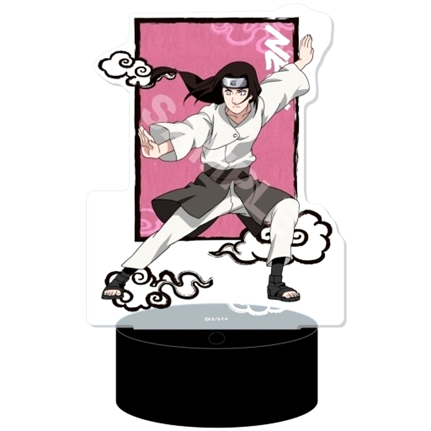 Neji Hyuga 08. LED BIG Acrylic Stand Naruto Shippuden [USED]
