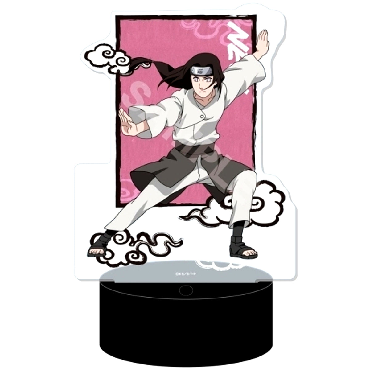 Neji Hyuga 08. LED BIG Acrylic Stand Naruto Shippuden [USED]