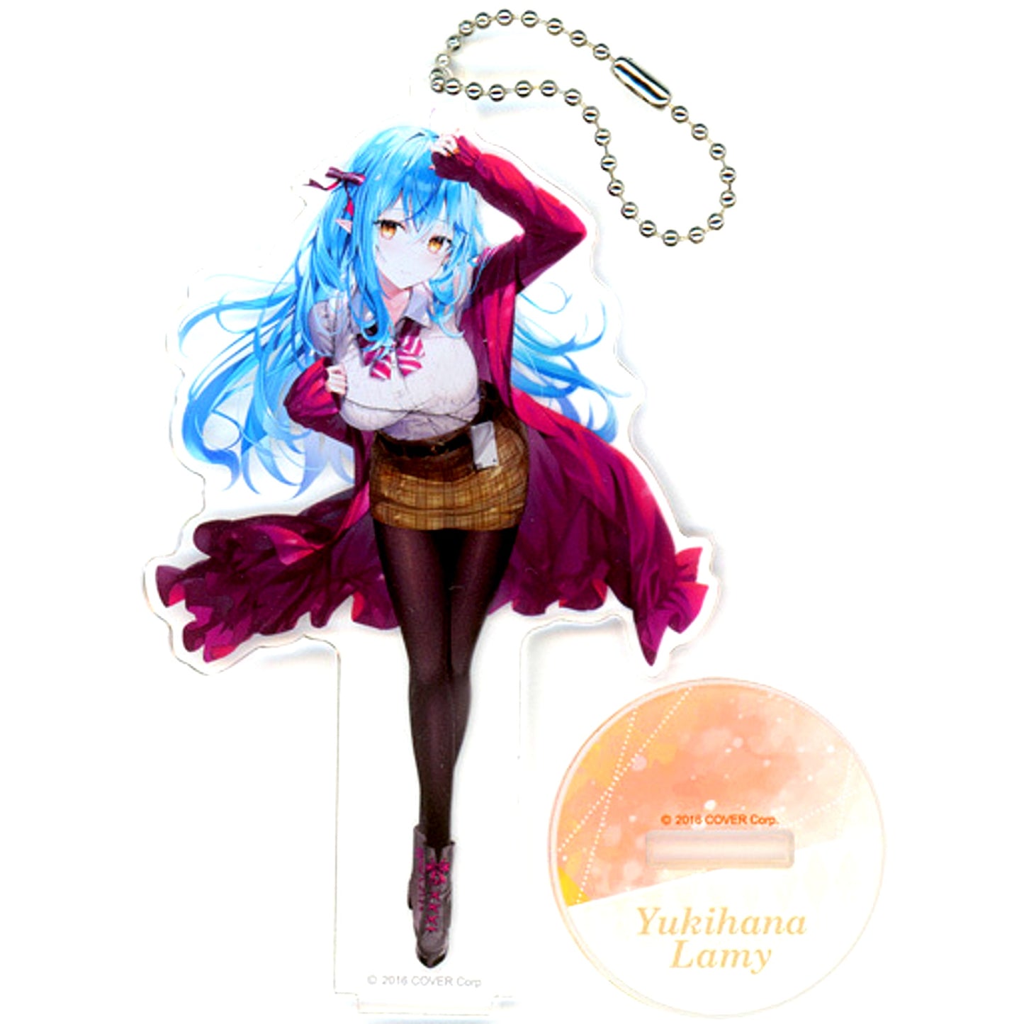 Yukihana Lamy Rin Yuu Illustration hololive Acrylic Stand Keychain hololive x Cap Tore [USED]