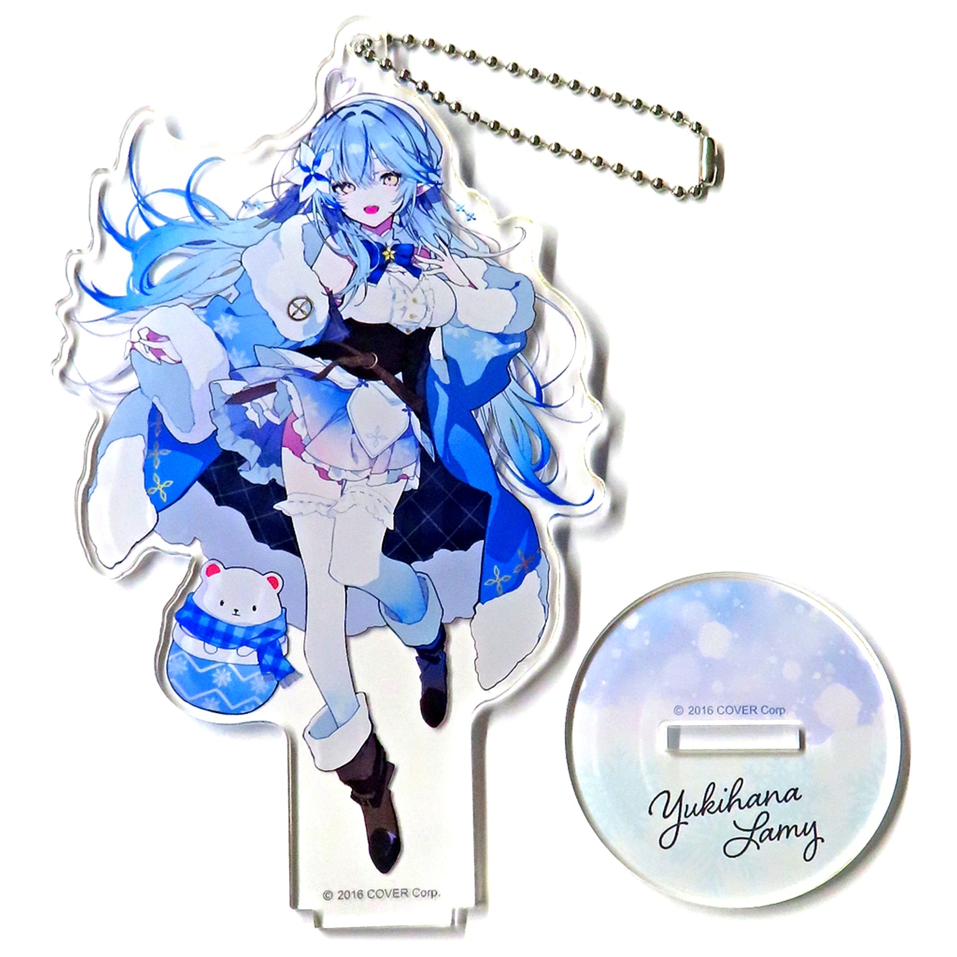Yukihana Lamy Kei Mochizuki Illustration hololive Acrylic Stand Keychain hololive x Cap Tore [USED]