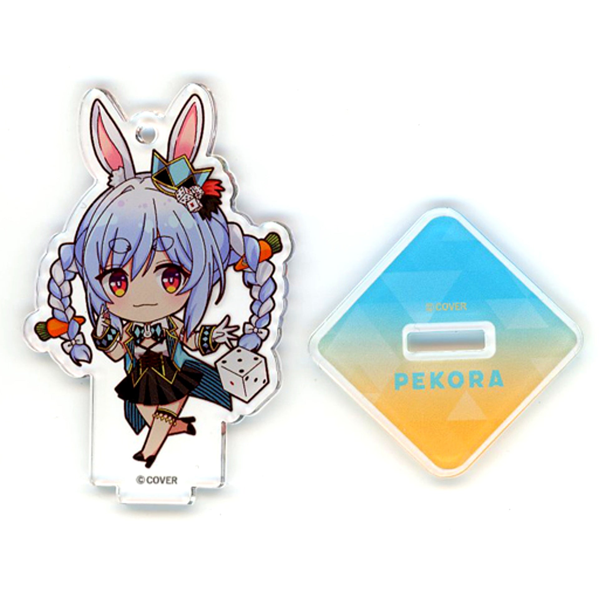 Usada Pekora Casino Dealer Ver. Virtual YouTuber Hololive x RED TOKYO TOWER Trading Acrylic Stand [USED]