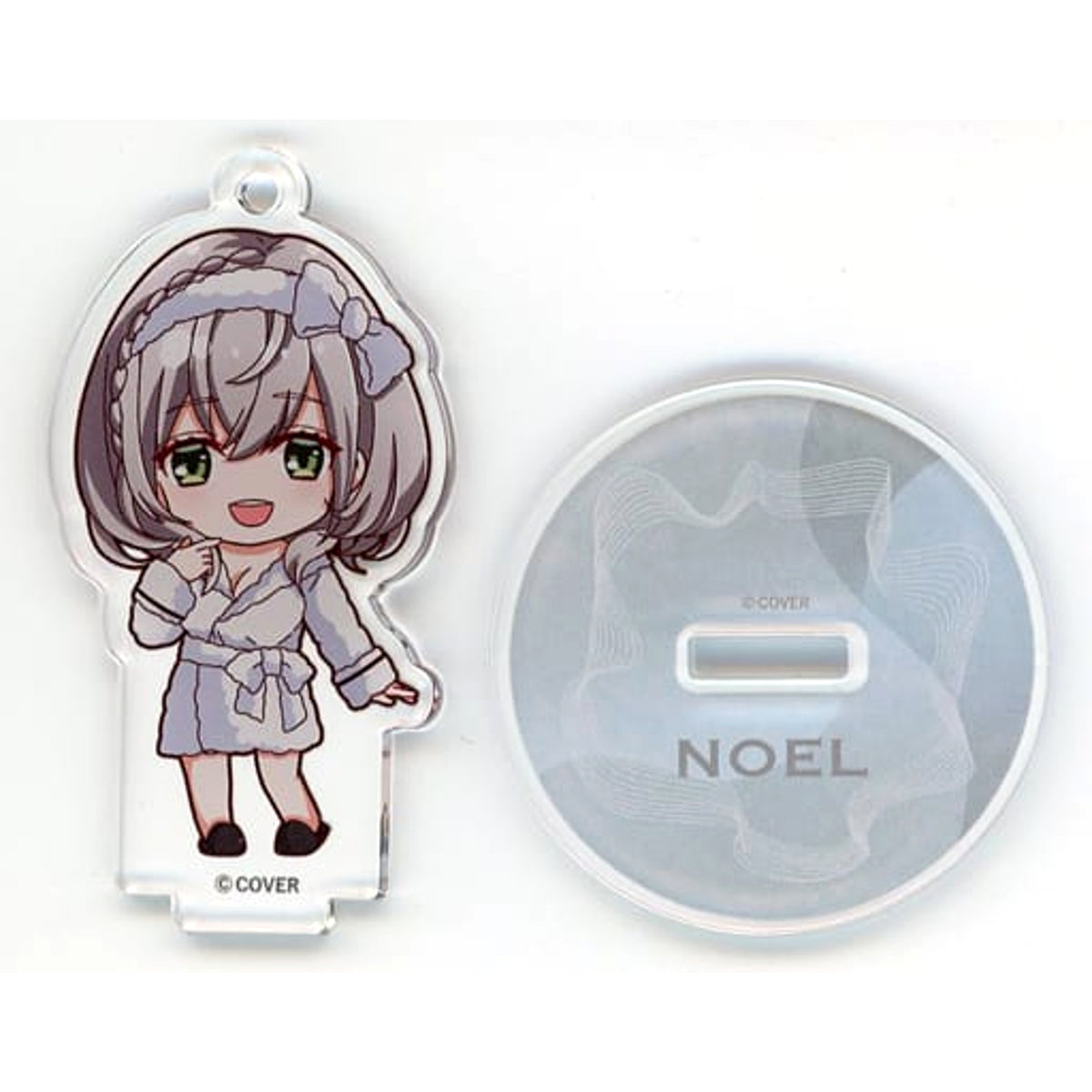 hololive x RED Tokyo Tower Noel Shirogane Trading Acrylic Stand Bathrobe ver. Acrylic Stands [USED]
