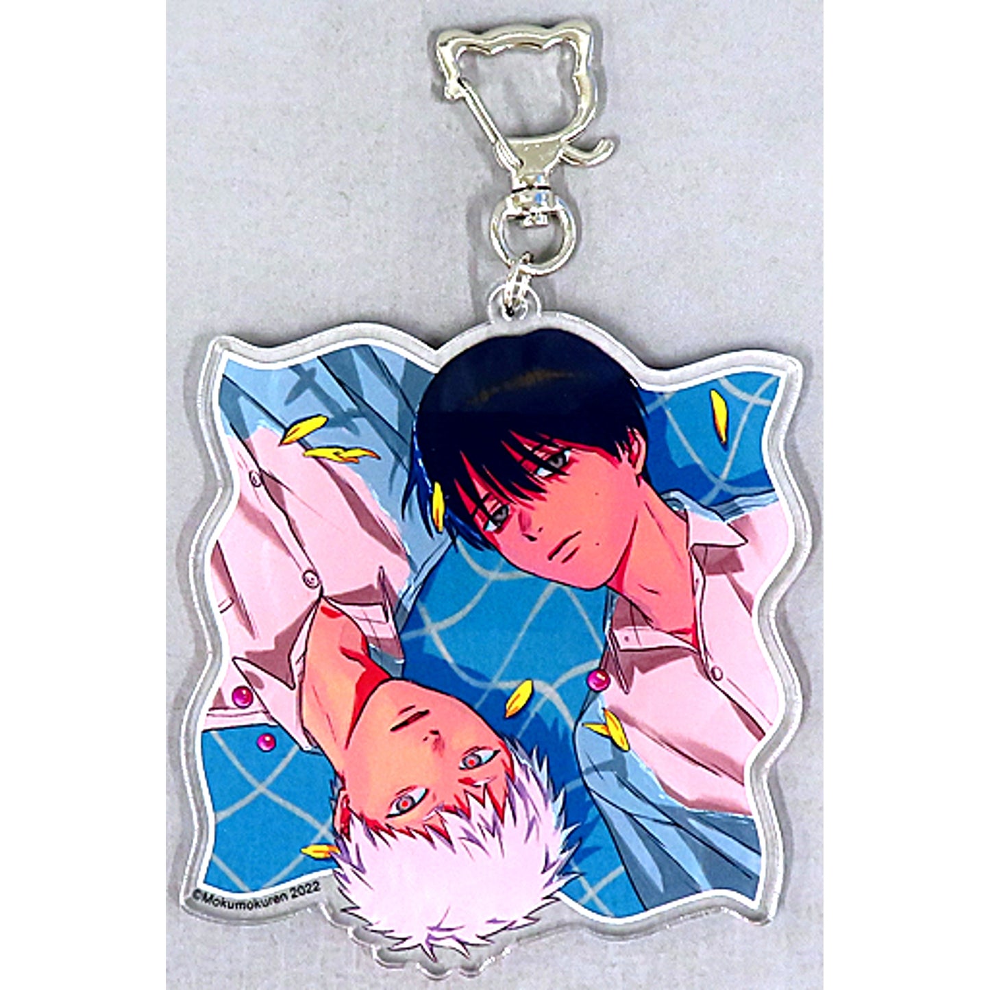 Yoshiki & Hikaru The Summer Hikaru Died 2 Comics Animate Limited Set Bonus Illustration Acrylic Keychain [USED]