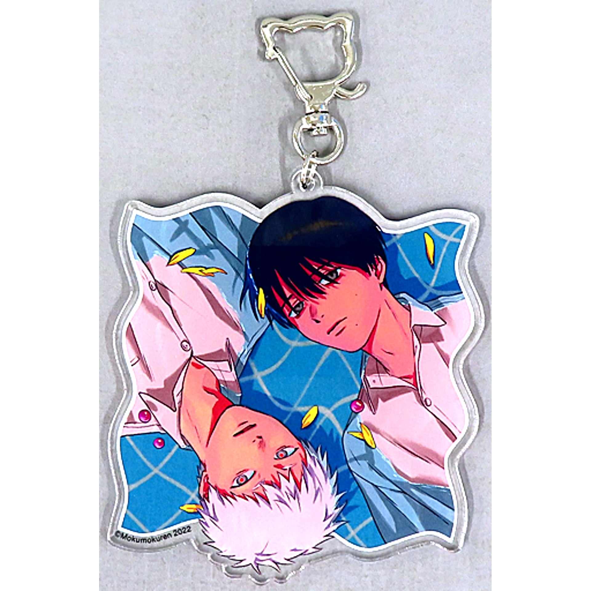 Yoshiki & Hikaru The Summer Hikaru Died 2 Comics Animate Limited Set Bonus Illustration Acrylic Keychain [USED]