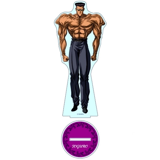 Younger Toguro 80% Illustration Big Acrylic Stand Yu Yu Hakusho [USED]