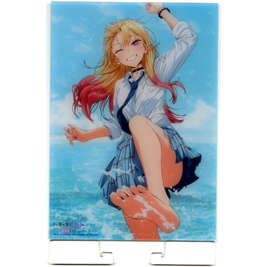 Marin Kitagawa Uniform Ver. A4 Size Acrylic Stand Blu-ray DVD My Dress-Up Darling Toranoana All Volumes Purchase Bonus [USED]
