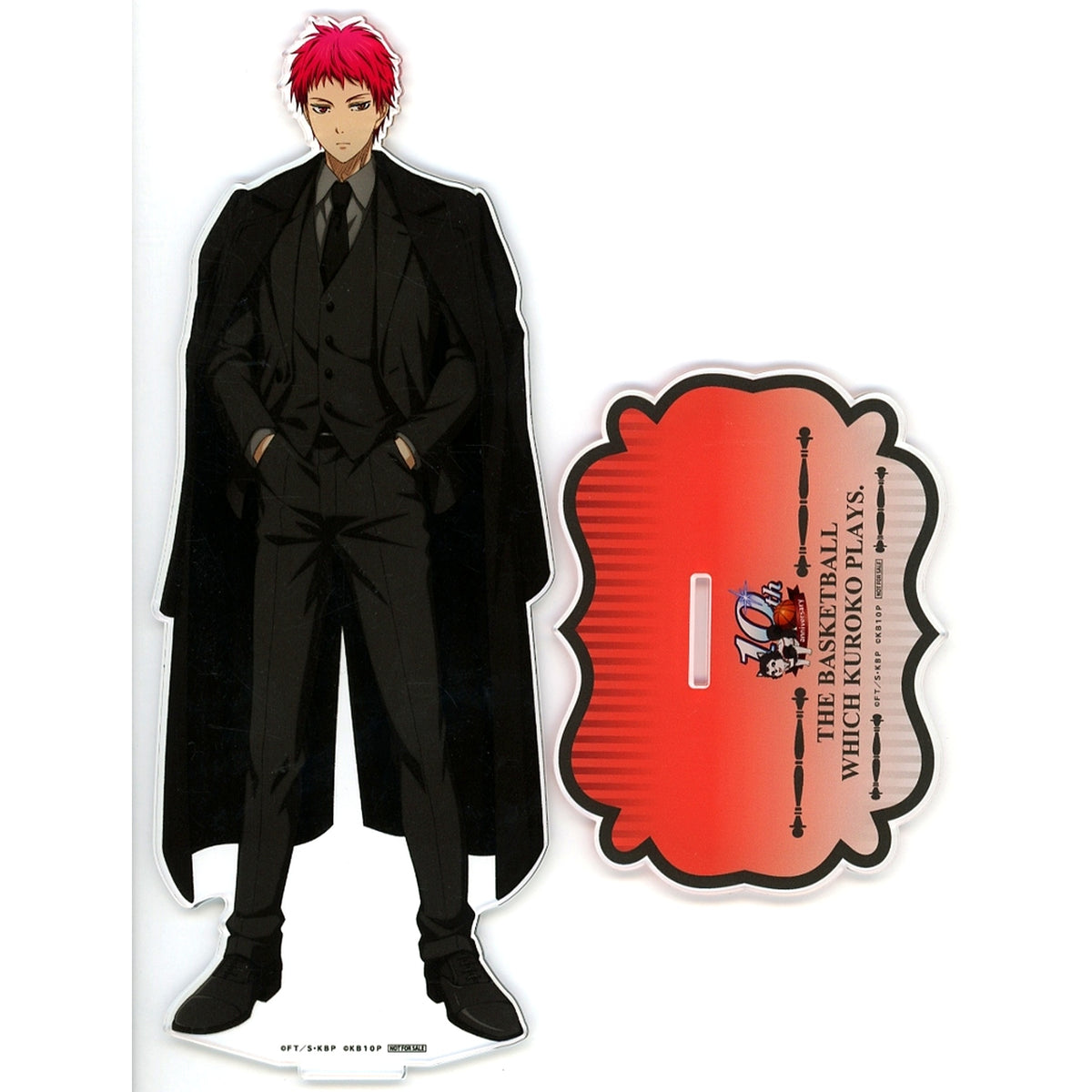 Seijuro Akashi A Prize Kuroko's Basketball 10th Anniversary Pop Up Store in Marui Purchase Lottery Big Acrylic Stand [USED]