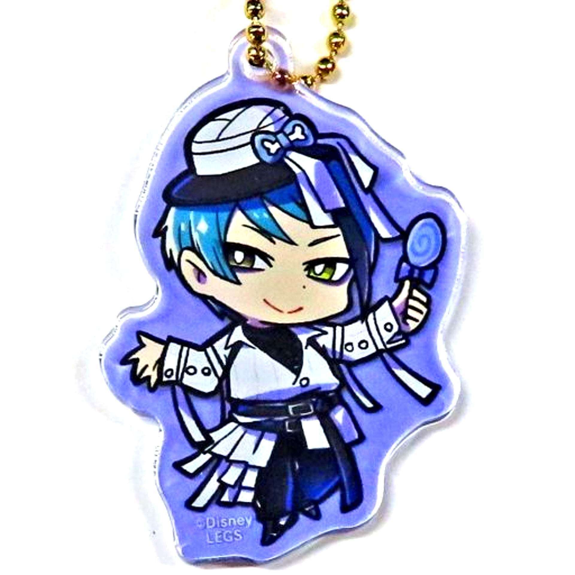 Jade Leech Disney Twisted-Wonderland x OH MY CAFE 3rd Series Acrylic Keychain [USED]
