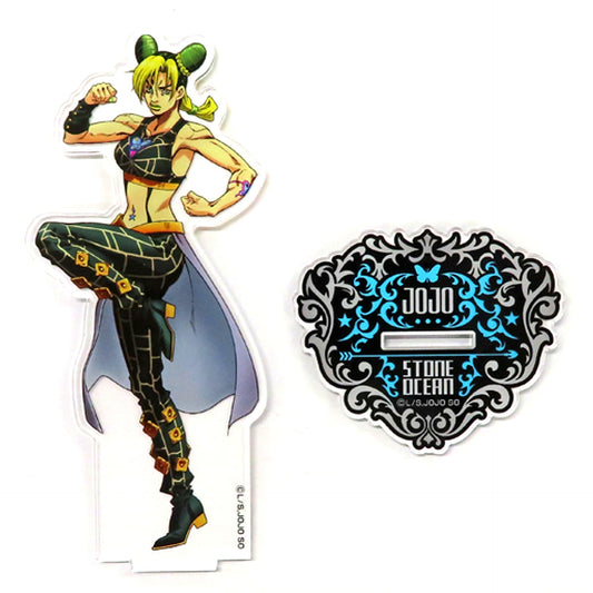 Jolyne Cujoh Original Illustration Big Acrylic Stand JoJo's Bizarre Adventure Part 6: Stone Ocean x Atre Akihabara [USED]