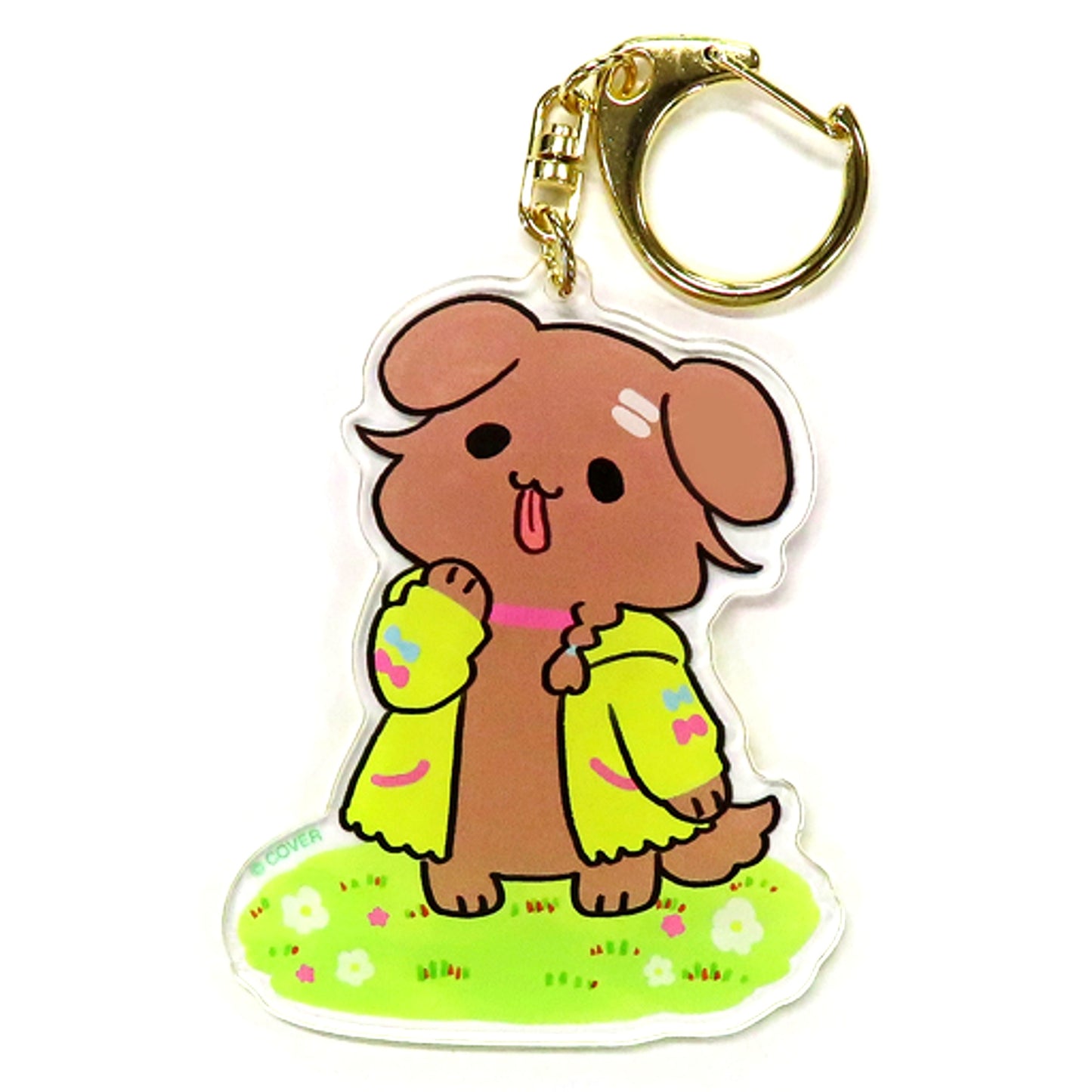 Inugami Korone Hololive Random Acrylic Keychain Kedama Korone Standing 3rd Anniversary Celebration [USED]