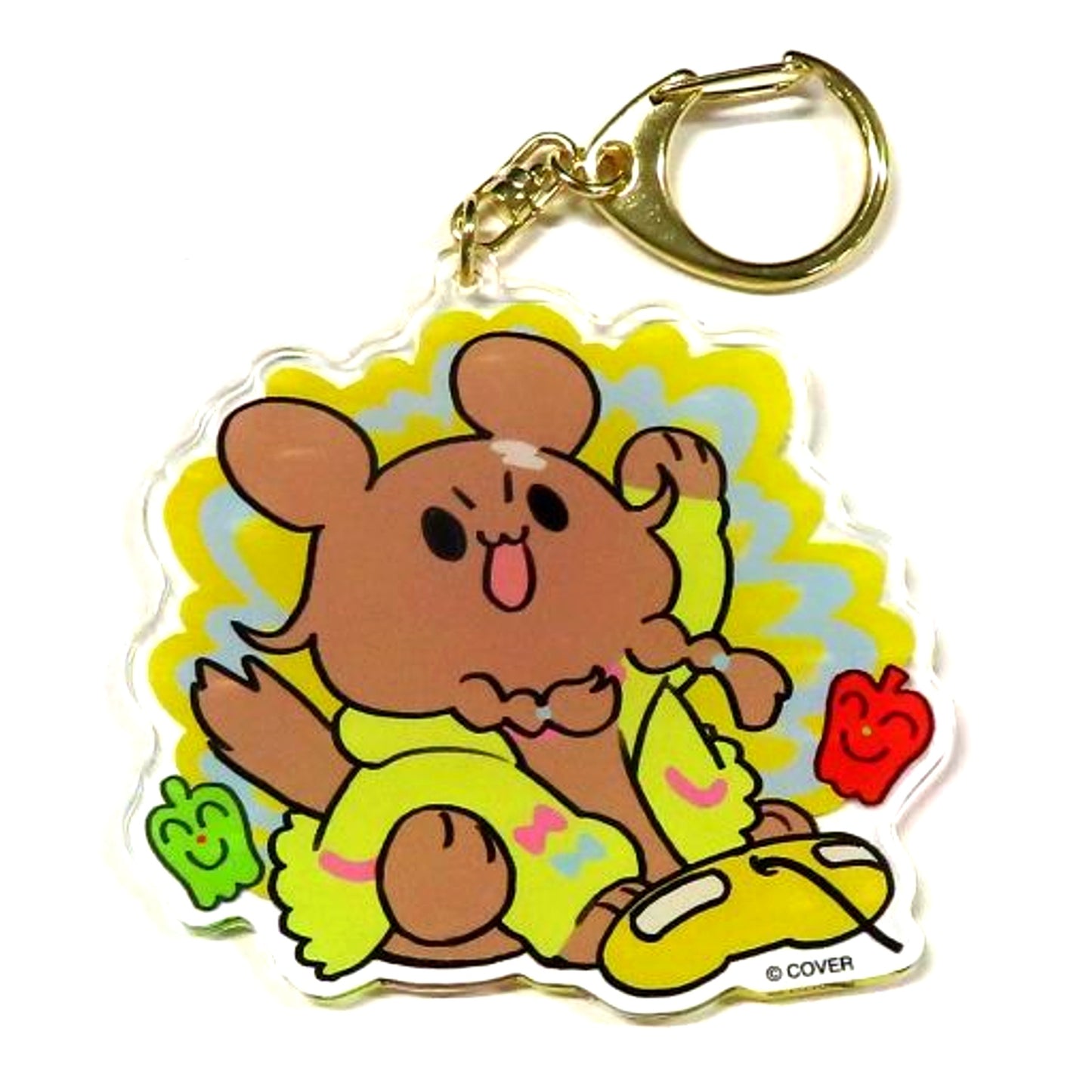 Kedama Korone Game Virtual YouTuber Hololive Kedama Korone Random Acrylic Keychain Inugami Korone 3rd Anniversary Celebration [USED]