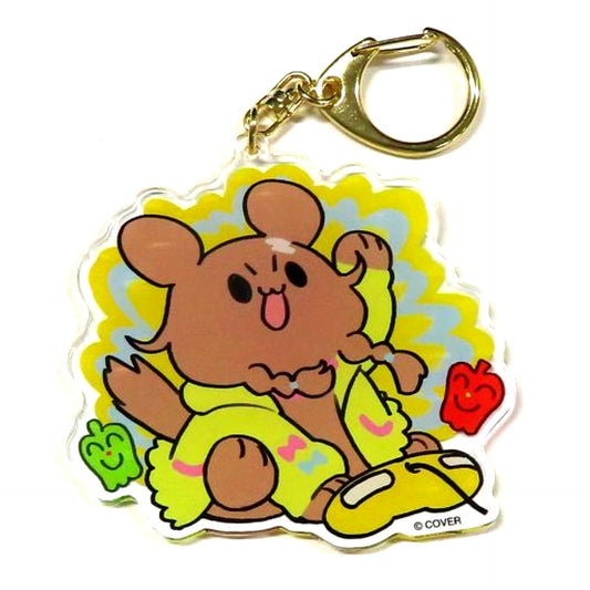 Kedama Korone Game Virtual YouTuber Hololive Kedama Korone Random Acrylic Keychain Inugami Korone 3rd Anniversary Celebration [USED]