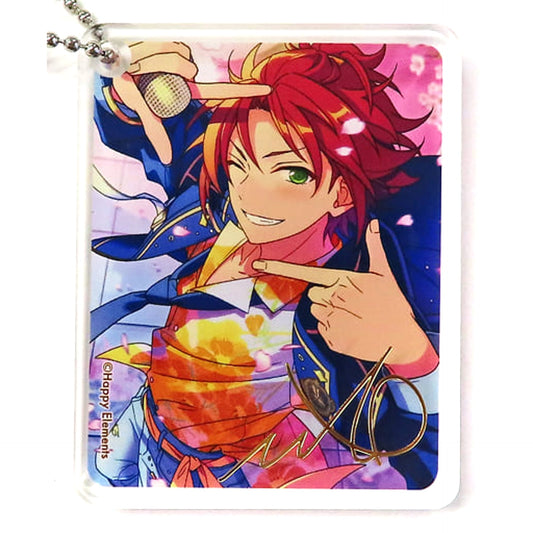 Ensemble Stars!! Mao Isara CoLotta Vol.4 Trading Acrylic Plate Keychain Group B animate cafe Limited Keychains [USED]