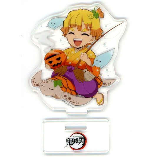Zenitsu Agatsuma Random Acrylic Stand B Demon Slayer x ufotable Cafe / Machi Asobi Cafe Halloween Event 2022 [USED]