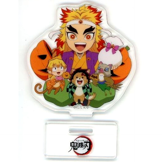 Kyojuro Rengoku B Demon Slayer x ufotable Cafe Machi Asobi CAFE Halloween Event 2022 Random Acrylic Stand [USED]