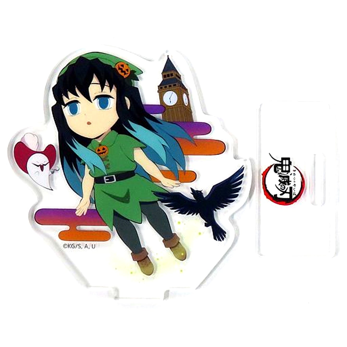 Muichiro Tokito Random Acrylic Stand B Demon Slayer: Kimetsu no Yaiba x ufotable Cafe / Machi Asobi Cafe Halloween Event 2022 [USED]