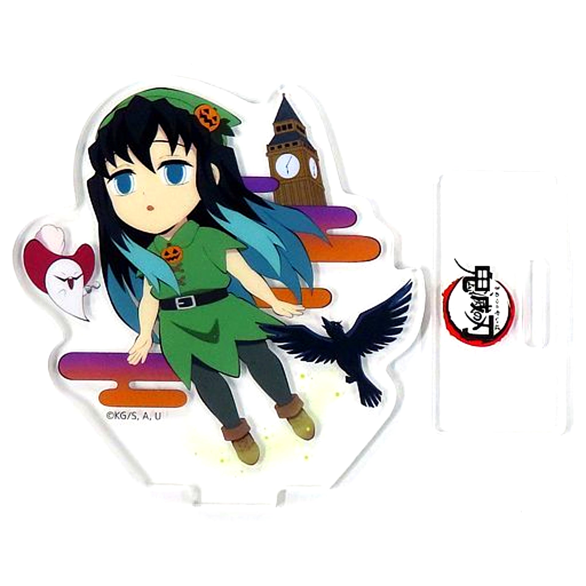 Muichiro Tokito Random Acrylic Stand B Demon Slayer: Kimetsu no Yaiba x ufotable Cafe / Machi Asobi Cafe Halloween Event 2022 [USED]