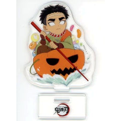 Demon Slayer: Kimetsu no Yaiba Gyomei Himejima Random Acrylic Stand ufotable Cafe Machi Asobi CAFE Halloween 2022 Group B Acrylic Stands [USED]