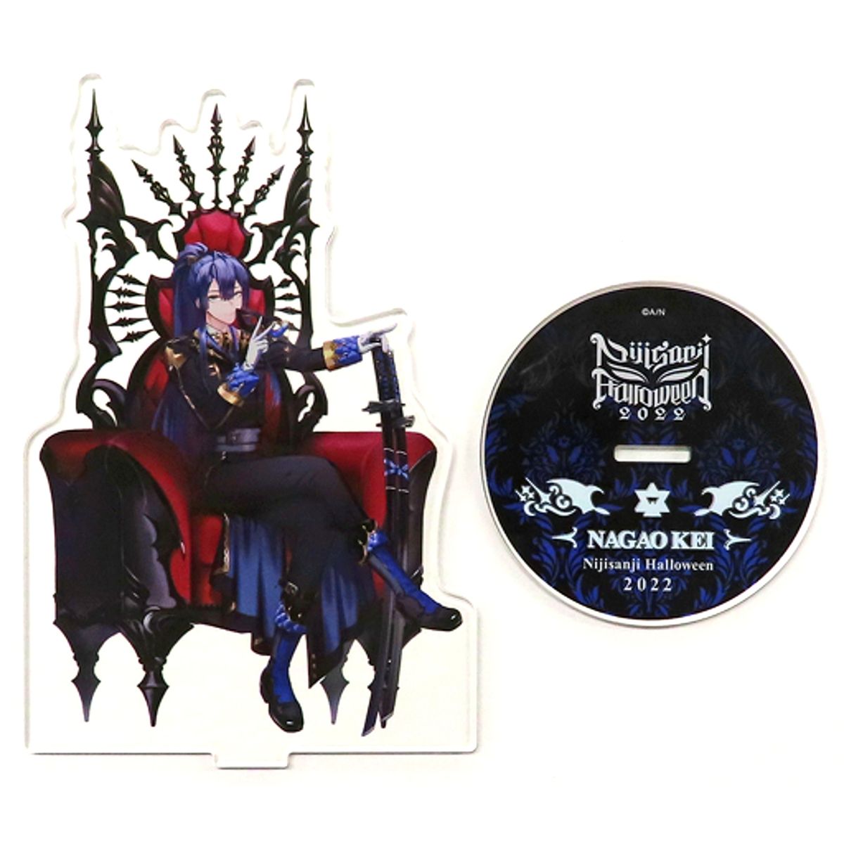 Nagao Kei Virtual YouTuber Nijisanji Acrylic Stand Halloween 2022 [USED]