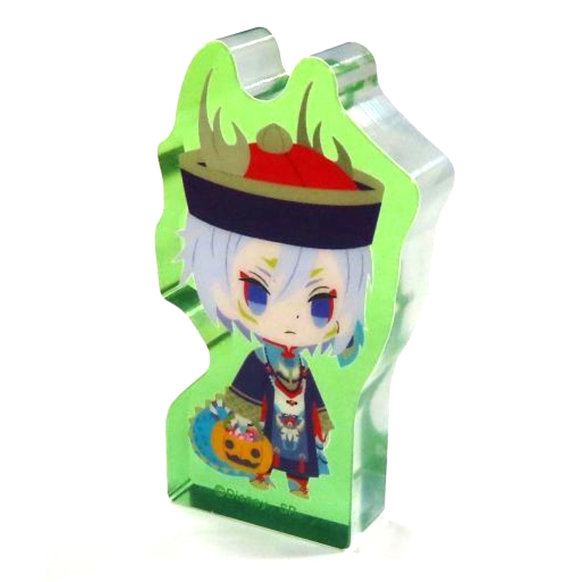 Silver Disney Twisted Wonderland Korotto Acrylic Figure Collection Halloween Ver. 2022 Vol.2 [USED]