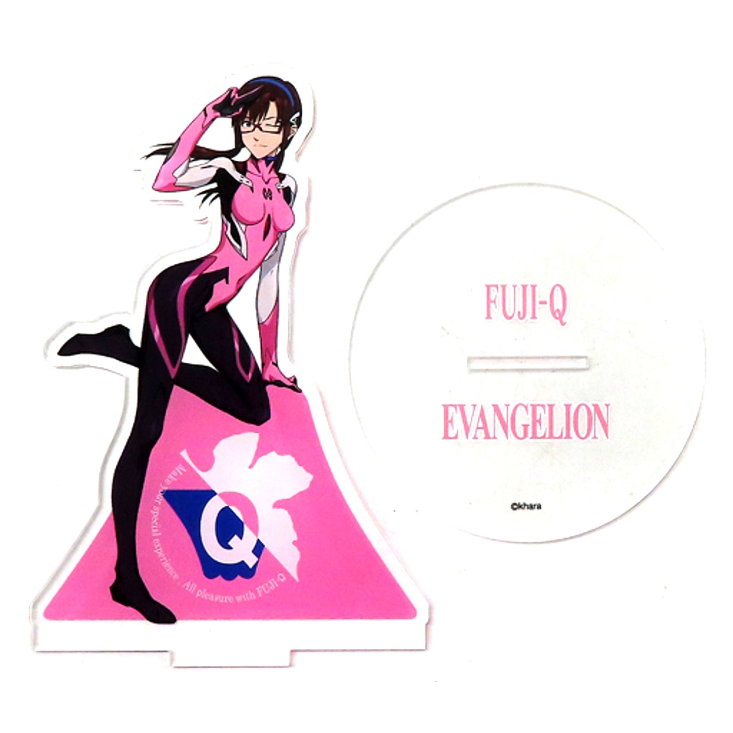 Mari Makinami Illustrious Evangelion x Fuji-Q 10th Anniversary Fuji-Q Highland Original Goods Acrylic Stand [USED]
