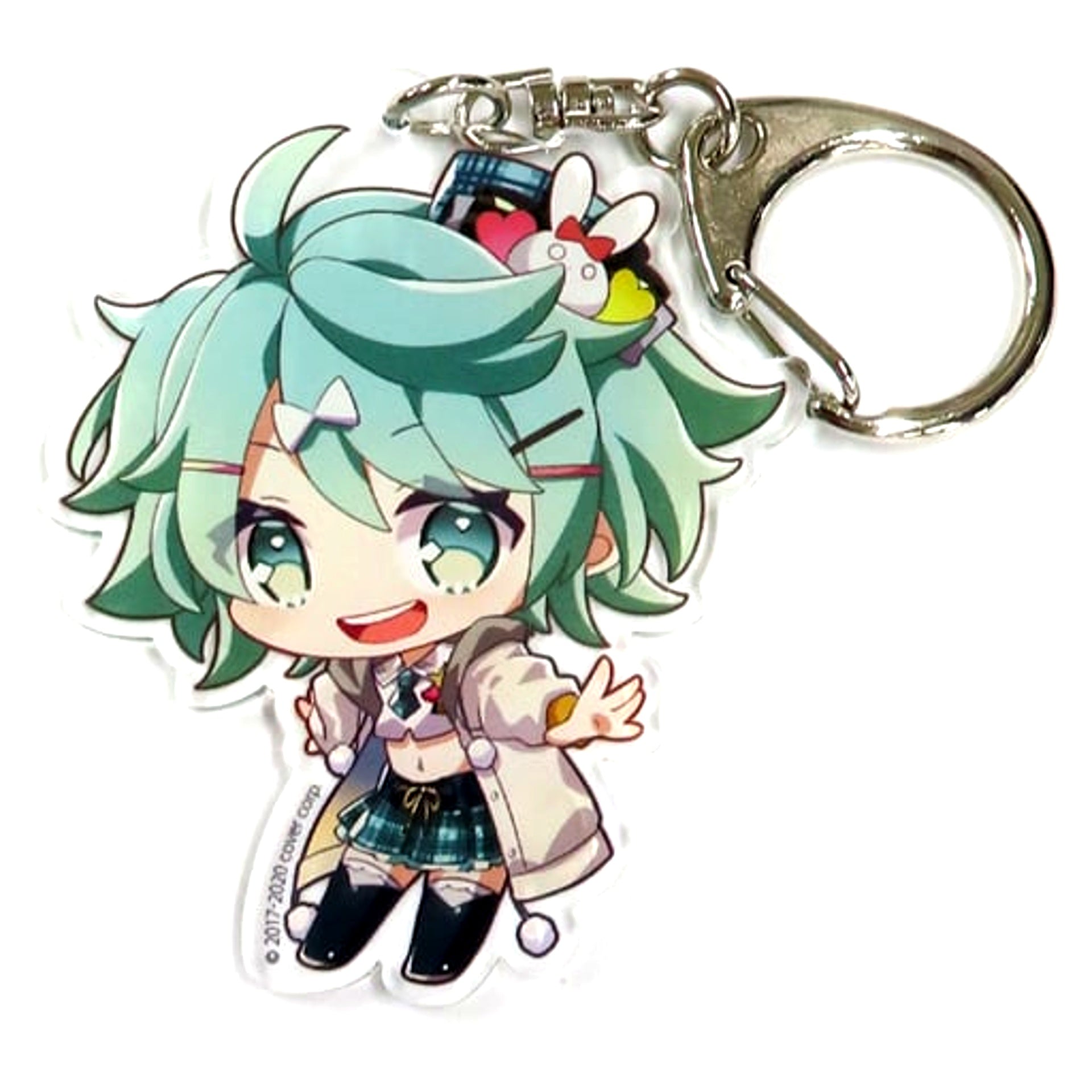 Kagami Kira Holostars Gezerun Drawn Blind Acrylic Keychain AGF Aozora Marche [USED]