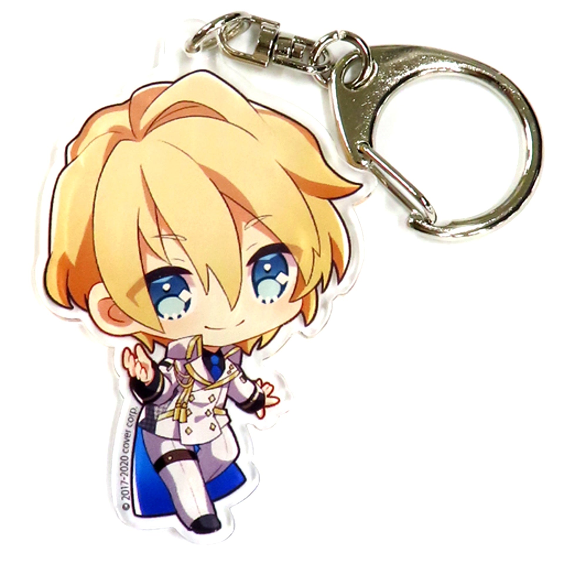Kishido Temma Holostars Blind Acrylic Keychain Gezerun-sensei Drawn AGF Aozora Marche Goods [USED]