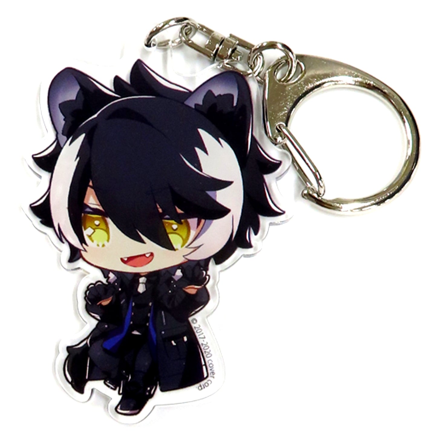 Kageyama Shien Holostars Gezerun Illustration Blind Acrylic Keychain AGF Aozora Marche [USED]