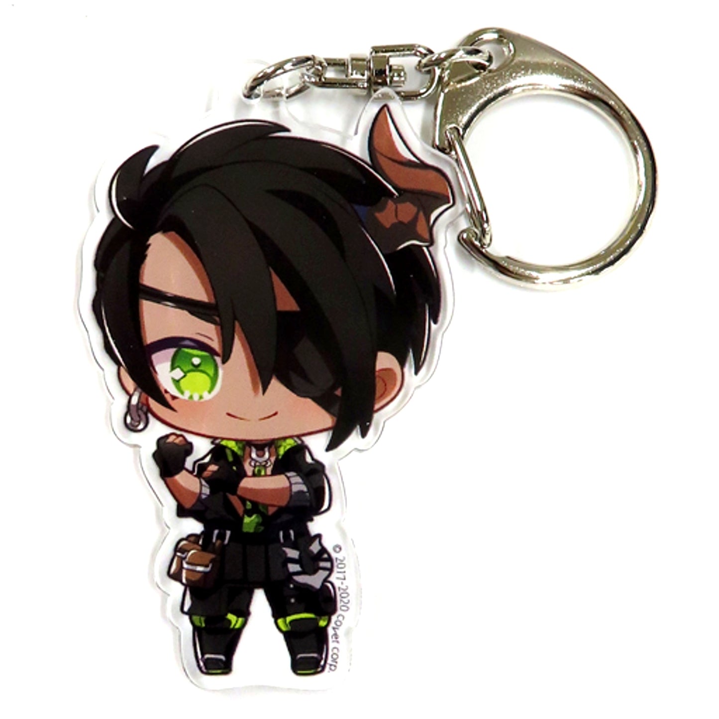 Aragami Oga Holostars Blind Acrylic Keychain Gezerun-sensei Drawn AGF Aozora Marche Goods [USED]
