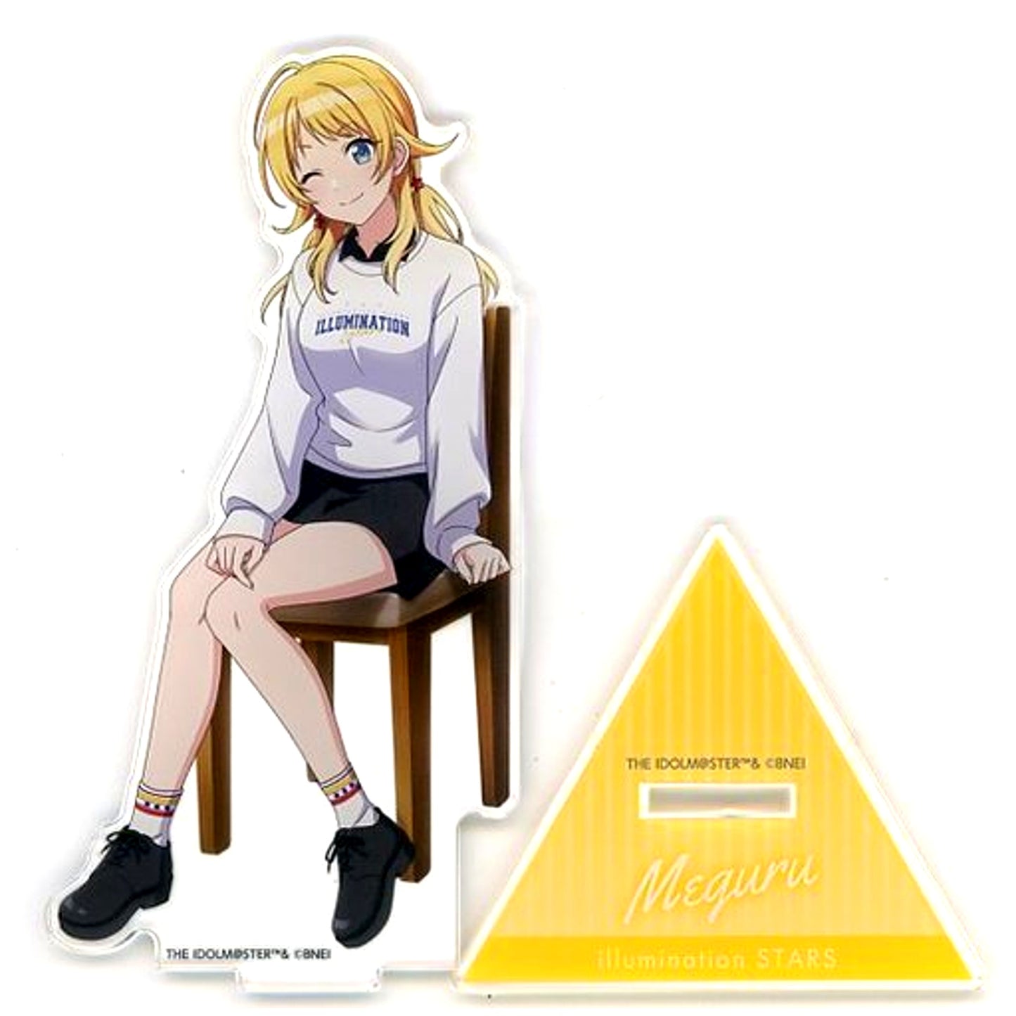 Meguru Hachimiya The Idolm@ster Shiny Colors Official Acrylic Stand 283PRODUCTION UNIT PRODUCE GOODS [USED]