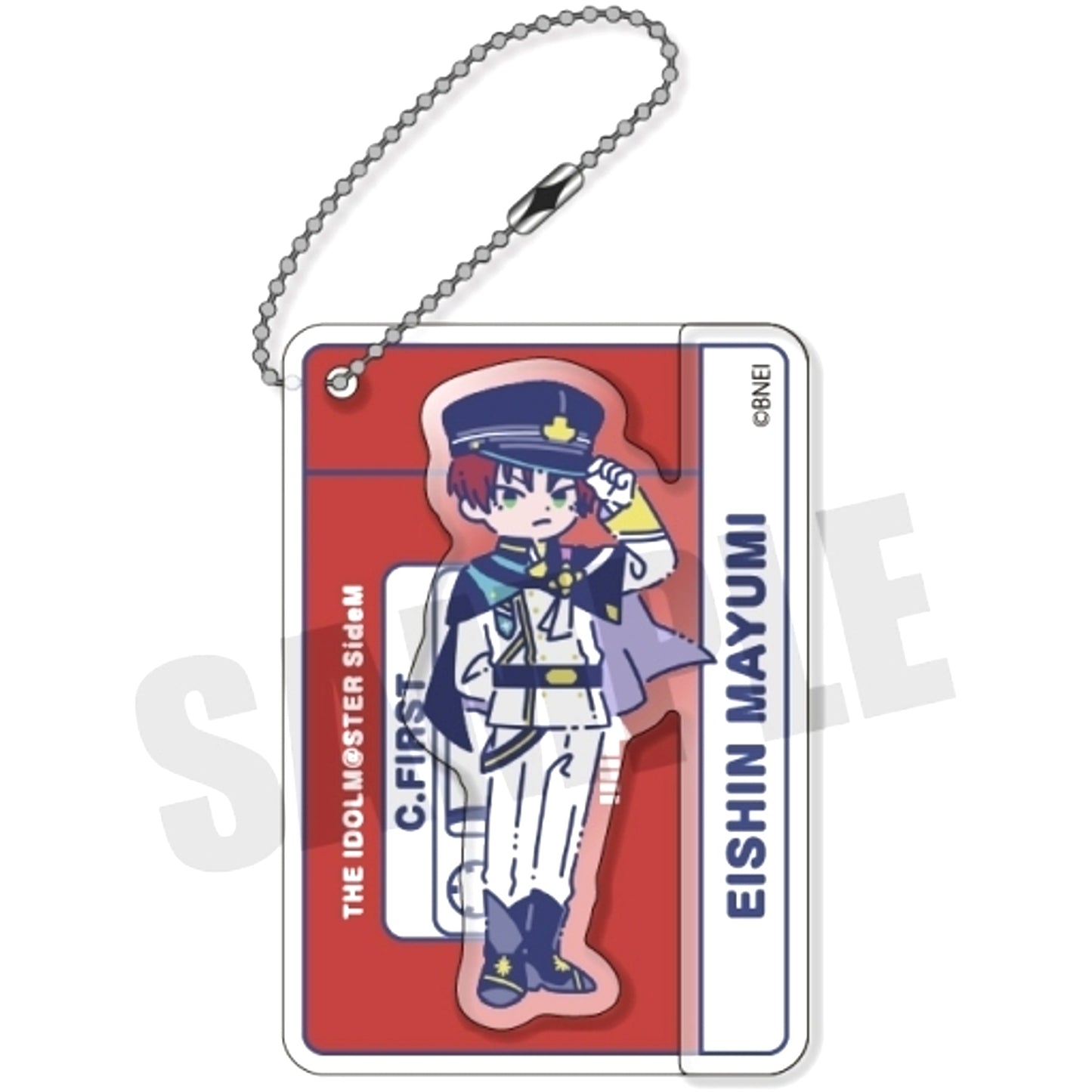 Eishin Mayumi J. Retopopu Vol.3 Acrylic Keychain The Idolmaster SideM [USED]