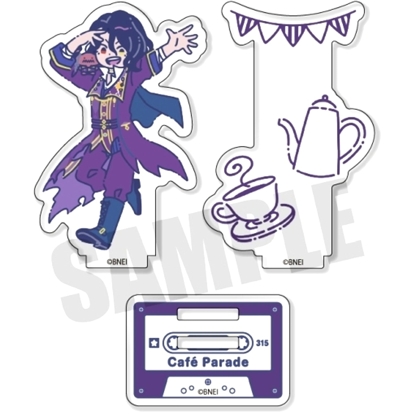 Asselin Belzebute II E. The Idolmaster SideM Retopopu Vol. 3 Acrylic Stand [USED]
