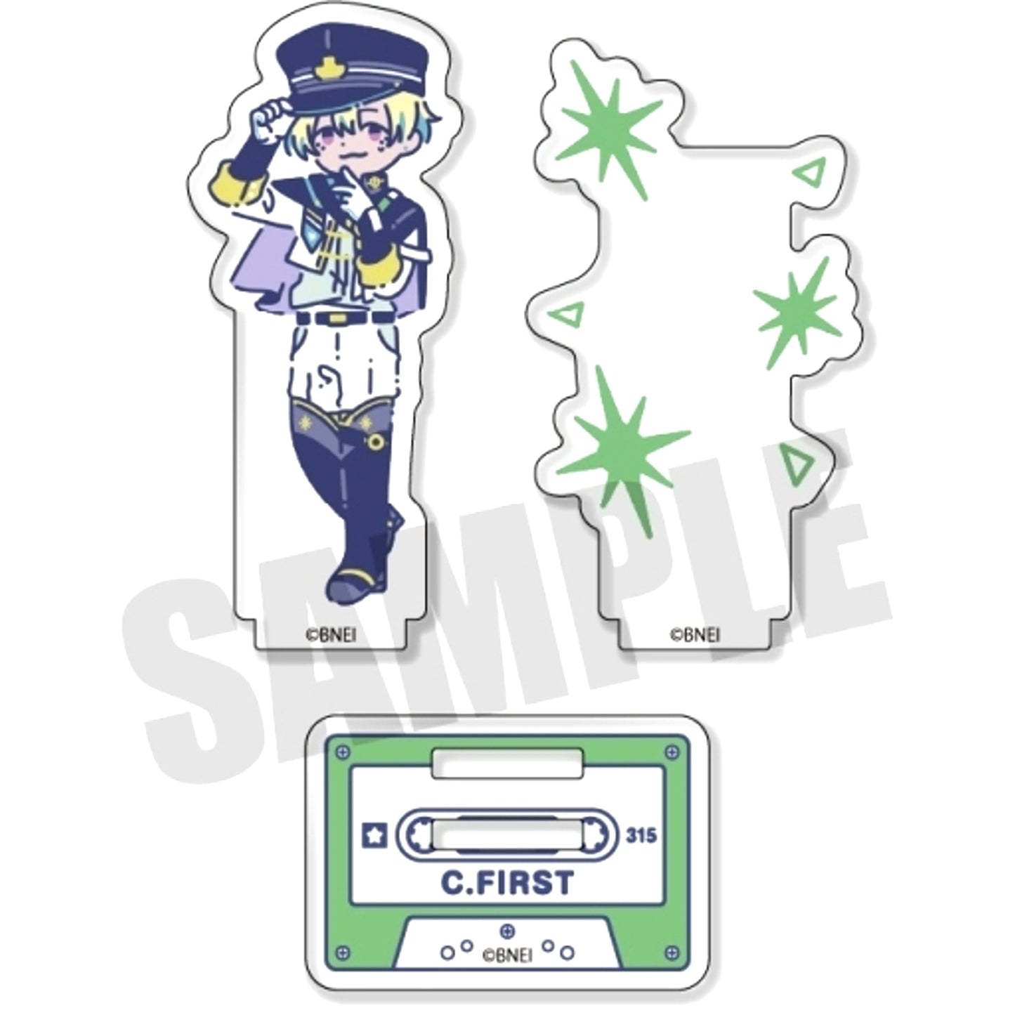 Momoto Hanazono H. Idolmaster SideM Retopopu Vol. 3 Acrylic Stand [USED]